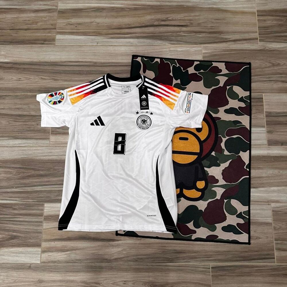 BNWT GERMANY DEUTSCHLAND 2024 HOME  FOOTBALL SHIRT JERSEY #8 KROOS